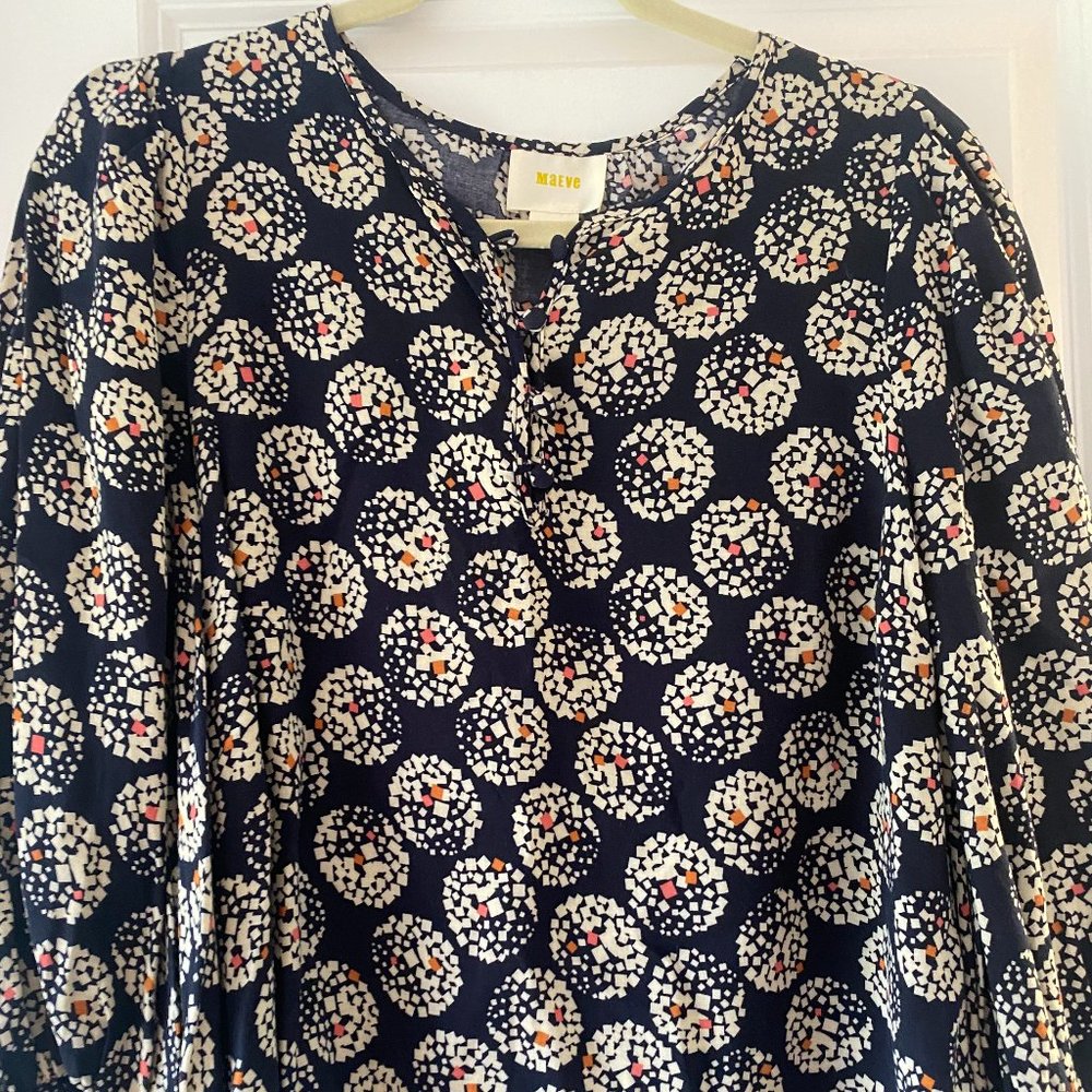 ANTHROPOLOGIE MAEVE COTTON BLOUSE